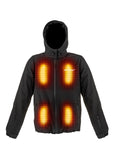 Ogrzewana Kurtka Zimowa PRO - Męska | Dual Heating | 12V