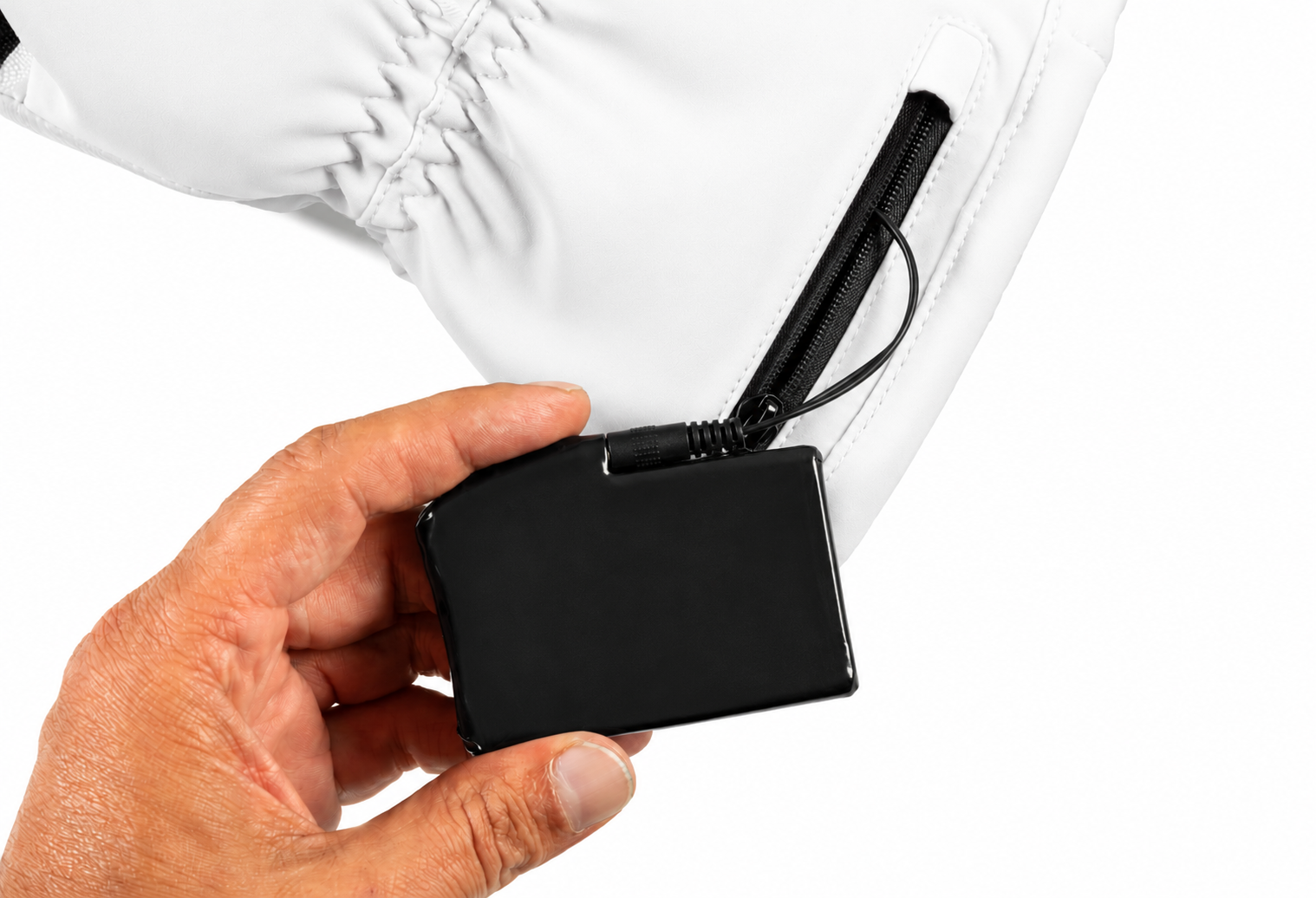 Podgrzewane Rękawice z Jednym Palcem Aerowhite – Dual Heating
