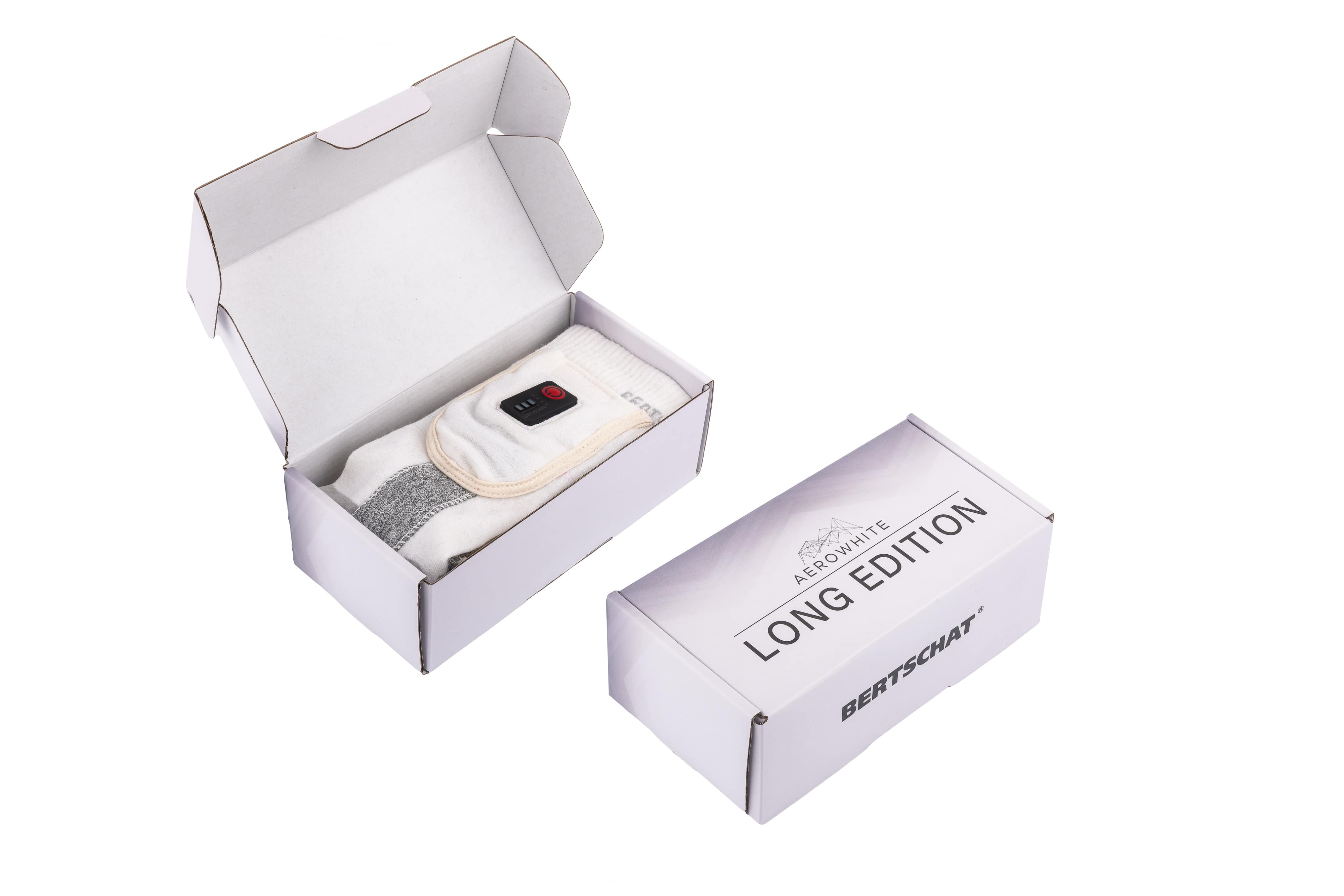 Podgrzewane skarpety – Aerowhite | Edycja Zimowych Sportów – USB-C | Cienkie i Wytrzymałe
